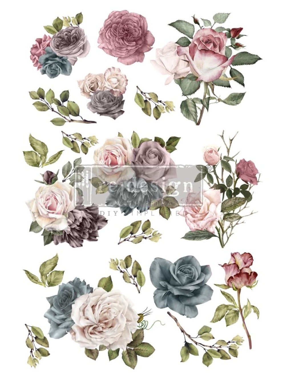 Redesign with Prima Decor Transfer | VINTAGE DREAM | 24” x 35”